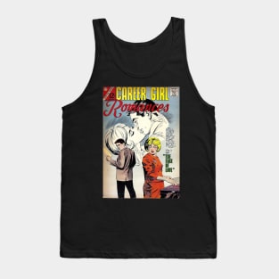 Vintage Romance Comic Book Cover - Career Girl Romances Tank Top